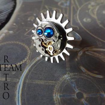 Oceans Rising Steampunk Ring - Steampunk Jewelry by Steamretro
